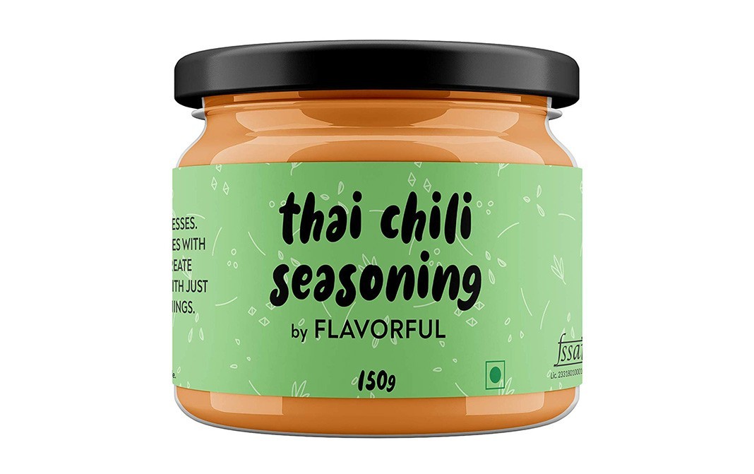 Flavorful Thai Chili Seasoning    Glass Jar  150 grams